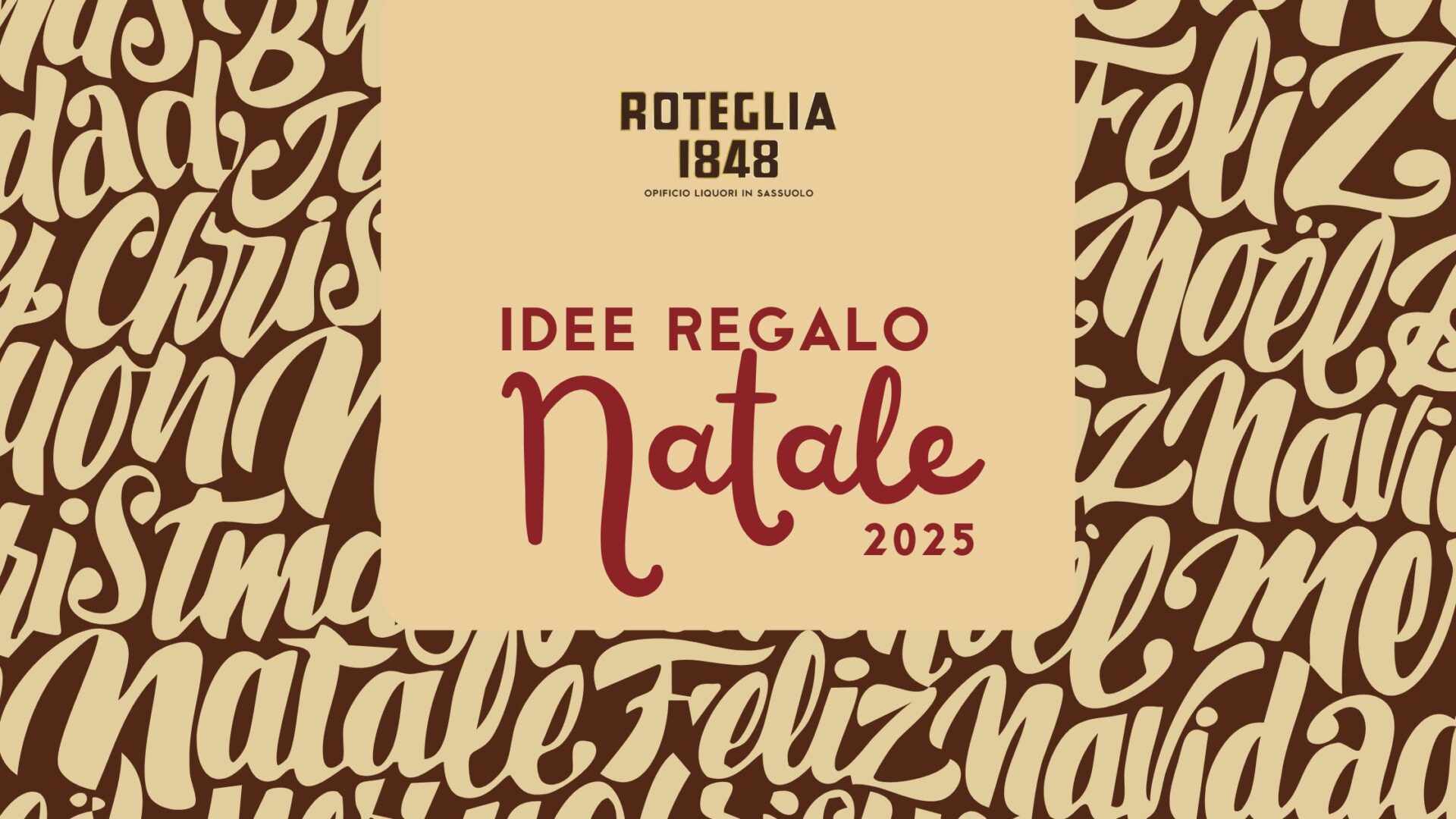 Il catalogo del Natale 2025 di Roteglia 1848, Sassuolo